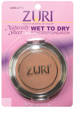 ZURI Naturally Sheer Wet to Dry #Cafe Latte