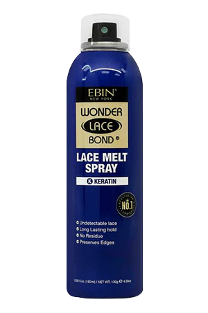 Ebin Wonder Lace Bond -Lace Melt Spray -Keratin (6.08 oz) #150 -pc