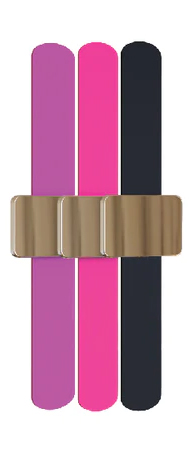 [TOU] Touch Ups Magnetic Wristband Bracelet-Square #TMW001-PK