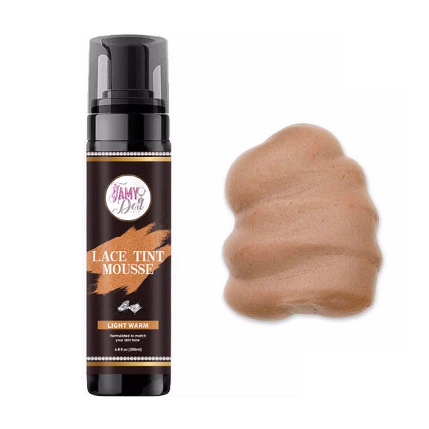 [Tamy doll hair]  Lace Tint Mousse-Light Warm (6.8oz) #12