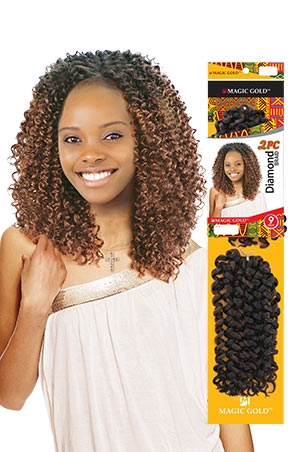 2pc Diamond Braid 9"