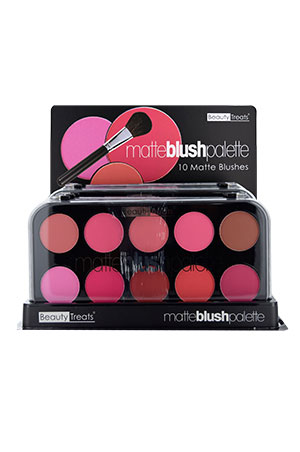 Beauty Treats 12 Matte Blush Palette [12/DP][BTS358]-pc #77