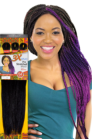3X YAKI Pre Stretched BRAID 54"