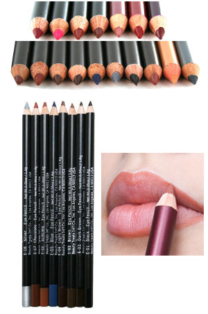 Beauty Treats Eye&Lip Long Pencil [BTS400D] LIP#BROWN-pc