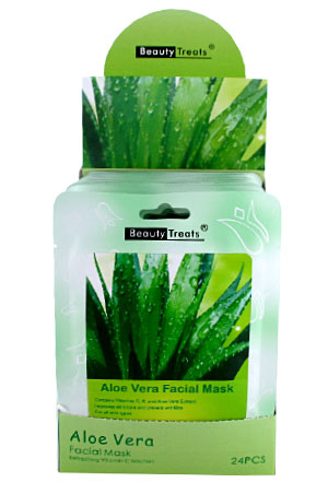 Beauty Treats Facial Mask-Aloe Vera [BTS203A] #60 - pc