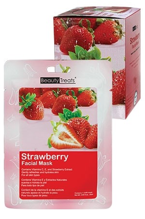 Beauty Treats Facial Mask-Strawberry [BTS203S] #99 - pc