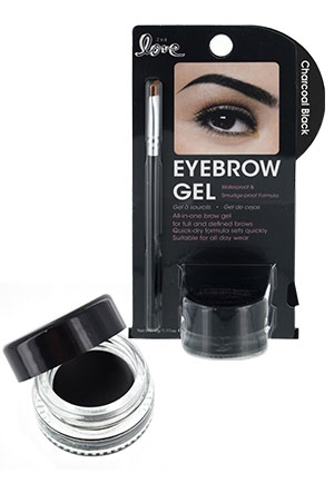 Beauty Treats2ndLoveEyebrowGelw/Brush-CharcoalBla[BTS820-03]