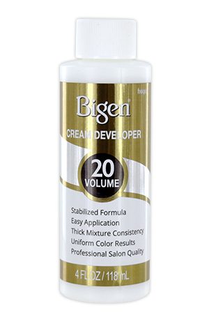 Bigen Cream Developer-20Vol(4oz) #39