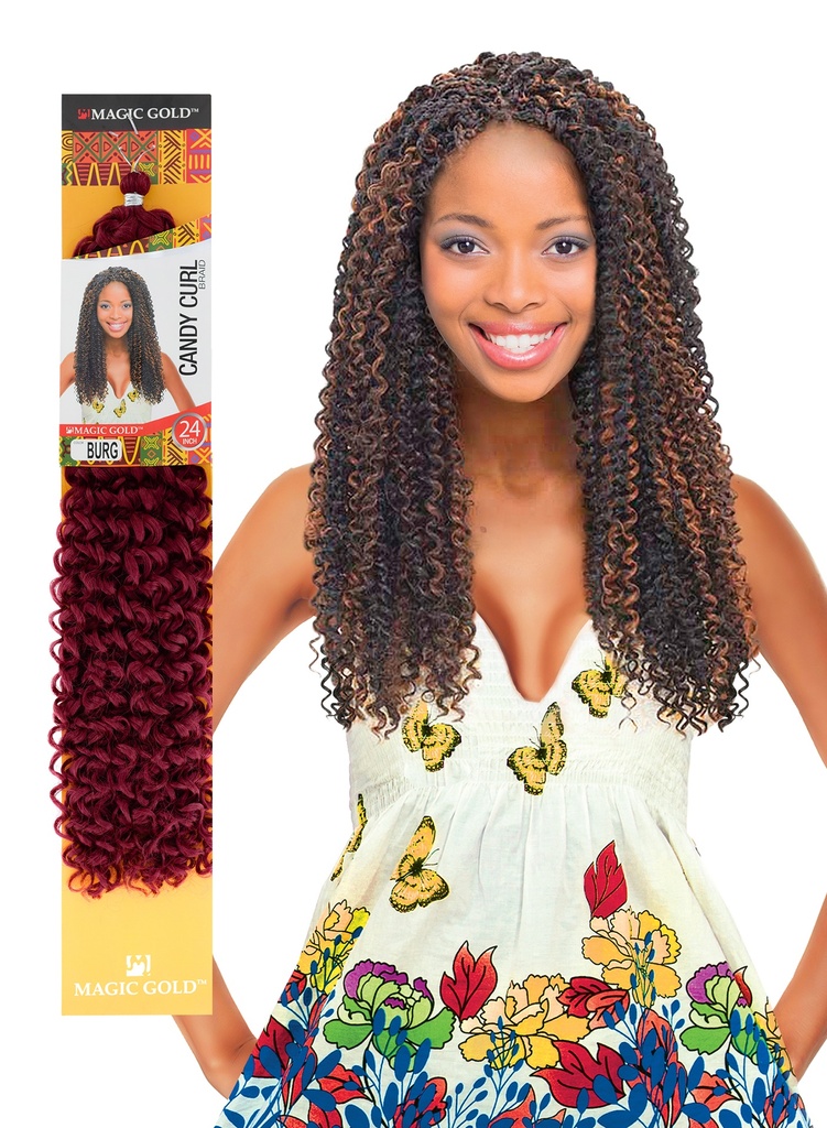 Candy Curl Braid 24"