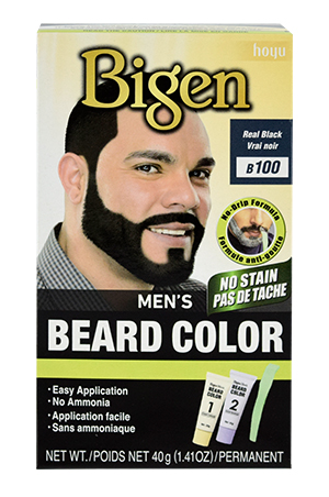 Bigen Men's Beard Color#B100(Black) #37