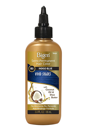 Bigen Semi-Permanent Color Vivid Shades #IB3 Indigo Blue #20