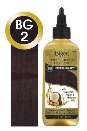 Bigen Semi-Permanent Hair Color #BG2 Deep Burgundy #27