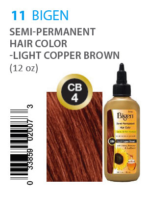 Bigen Semi-Permanent Hair Color #CB4 Ligh Copper Brown#11