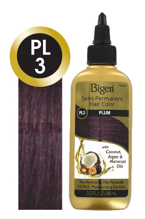 Bigen Semi-Permanent Hair Color #PL3 Plum #28