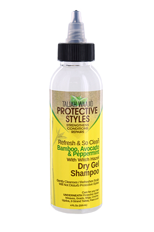 Taliah Waajid Bamboo,Avocado&Peppermint Dry Gel Shampoo (4oz) #50