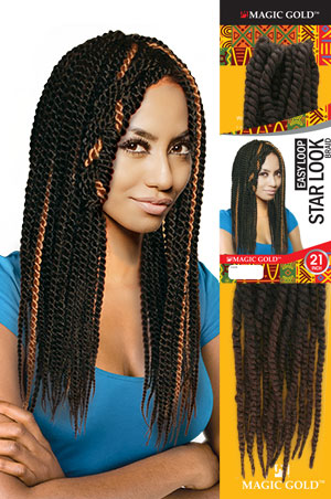 Easy Loop Star Look Braid 21"