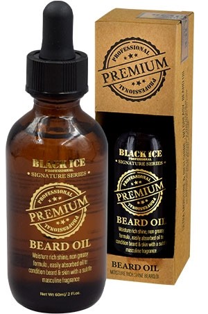 Black Ice Beard Oil#BBC003(2oz)#3-pc