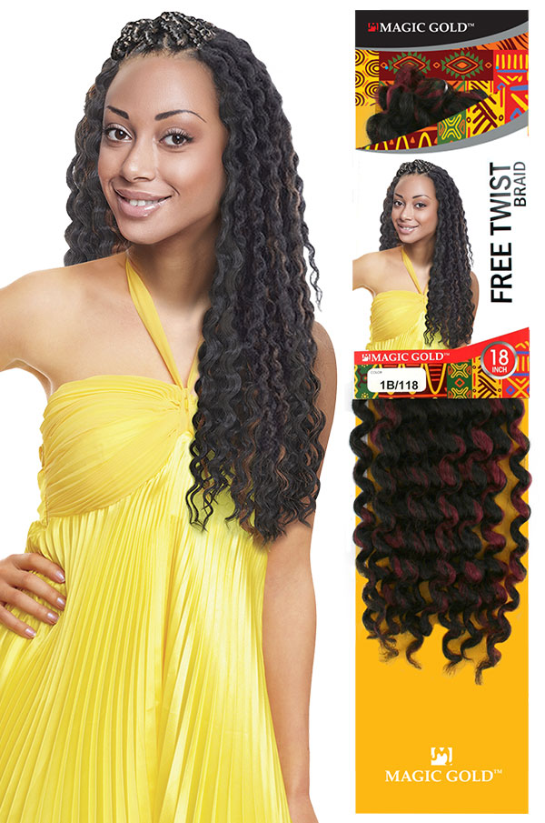 Free Twist Braid 18"