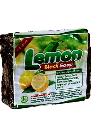 Black Soap- Lemon #5 -Pc