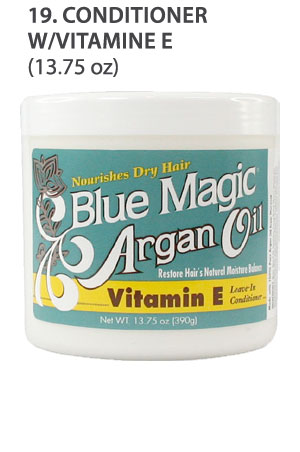 Blue Magic Argan Oil Conditioner W/Vit. E(13.75oz)#19