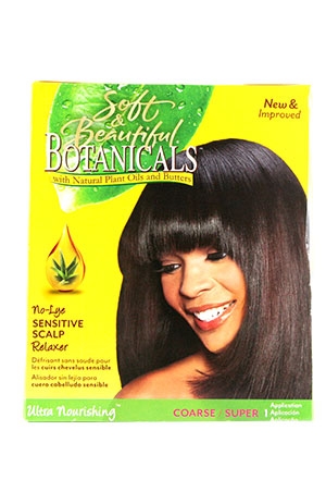 Botanicals No-Lye Sensitive Scalp Relaxer Kit(Coarse)-1App#2