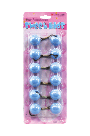 Bubble Round #XL3 L.Blue [6/pk] -pc
