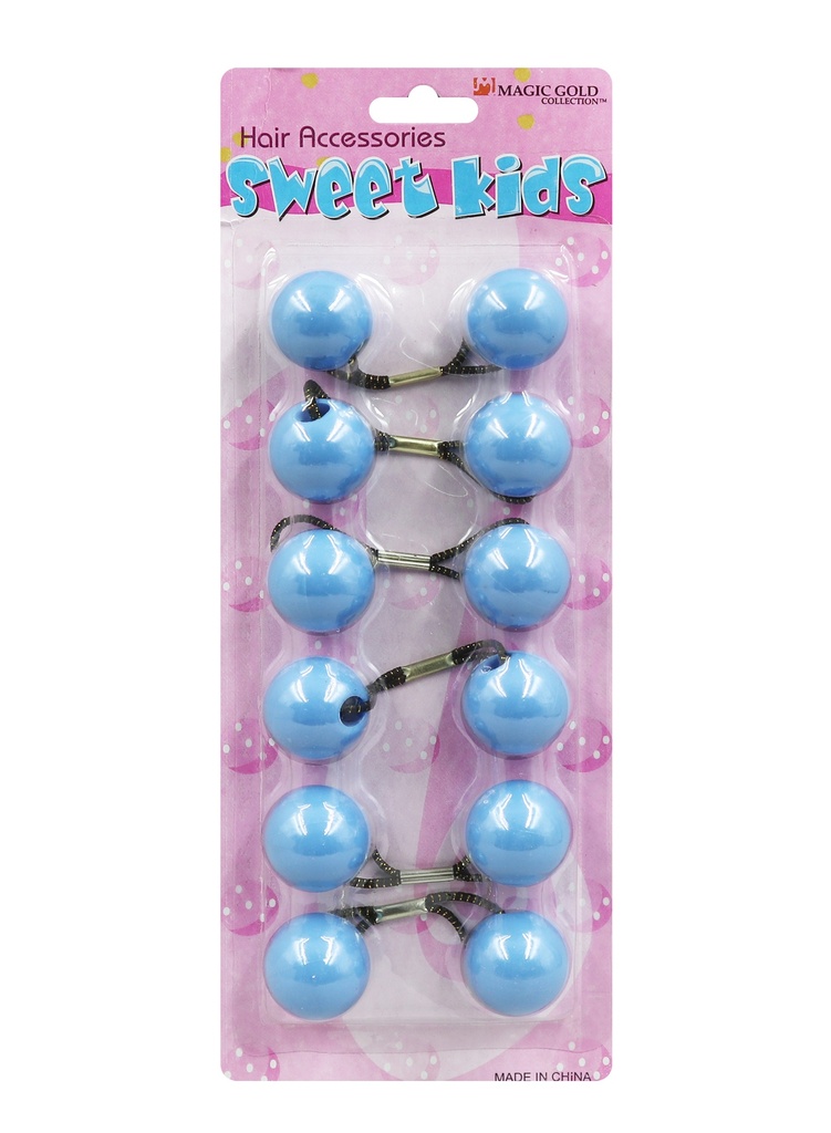 Magic Gold Bubble Round #XL3 Light Blue(XL) -pc