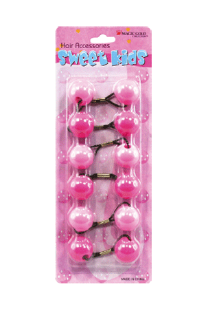 Bubble Round #XL4 Pink Two-Tone [6/pk] -pc