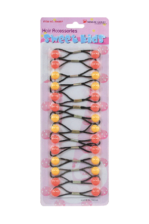Magic Gold Bubble Round #XS11 Orange/Yellow(S) -pc
