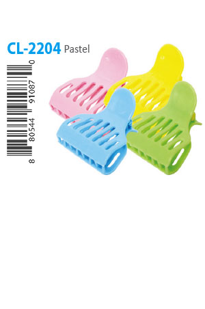 Butterfly Clamp (L) #CL2204 Asst-pk