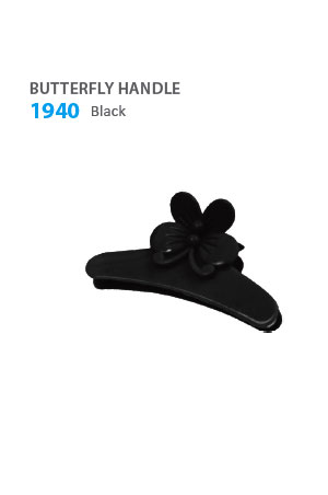 Butterfly Clamp (M, Butterfly Handle) #1940 Black -pk