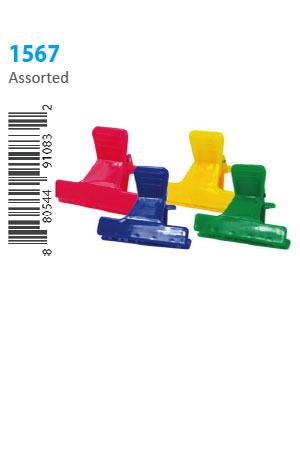 Butterfly Clamp (S) #1567 Asst [CL2201] -pk
