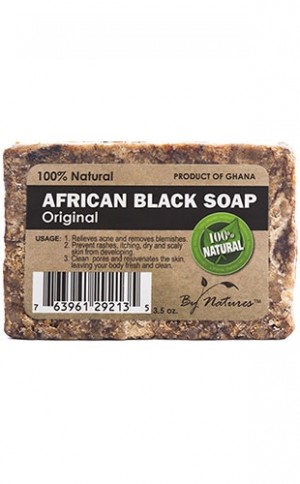 By Natures Afican Black Soap-Original(3.5oz) #53
