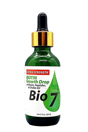 By Natures Bio7 Ex-Strength Biotin Growth Drop(2oz) #61