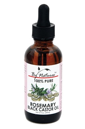 By Natures Black Caster Oil[Rosemary](2oz)  #19