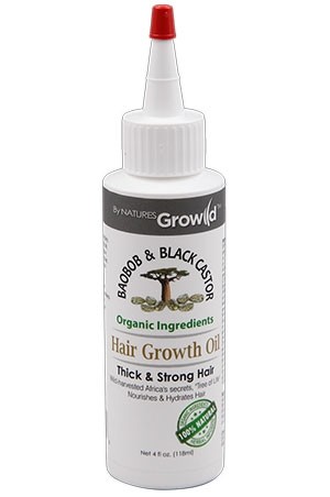 By Natures Growild Growth Oil[Baobob & Blk caster](4oz) #38