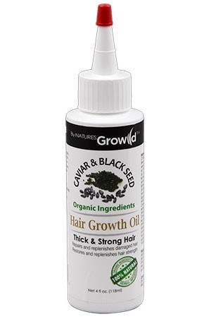 By Natures Growild Growth Oil [Caviar & Black seed] (4 oz) #41