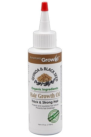 By Natures Growild Growth Oil [Quinoa & Black seed] (4 oz) #40