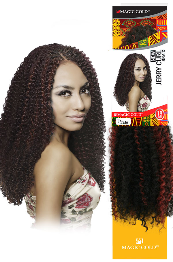 New Jerry Curl Braid 18"