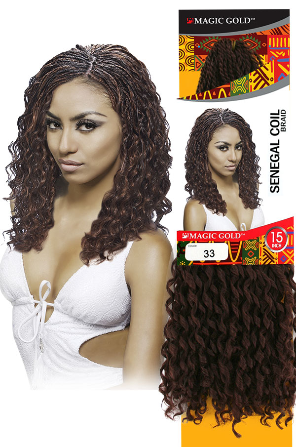 Senegal Coil Braid 15"