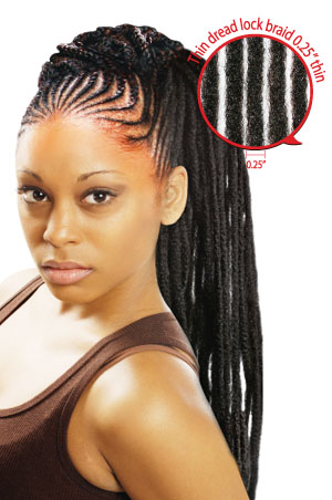 Thin Dread Lock Braid (DISC)