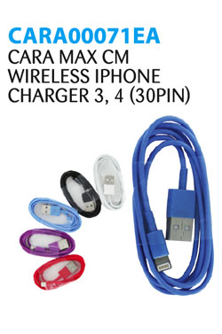 Cara Max CM Wire 1PC: IPhone Charger 3, 4 (30pin) #4493-ea