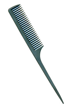 Carbon fiber 10" Bone Tail Comb #CFC-73539