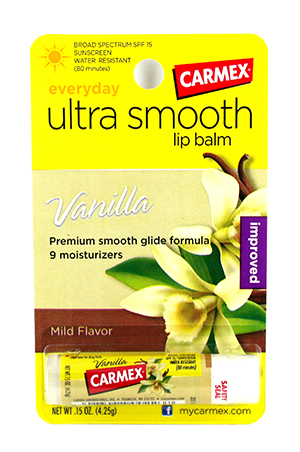 Carmex Stick Ultra Smooth-Vanilla (0.15oz, 12ps/box) - box#7