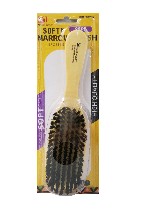 Magic 100% Pure Bristle Softy Narrow Brush #90297 -pc