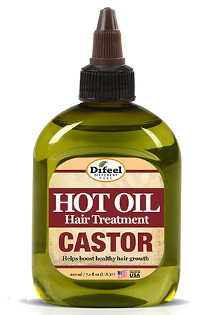 Difeel Hot Oil Hair Treatment - Castor (7.1 oz) #187