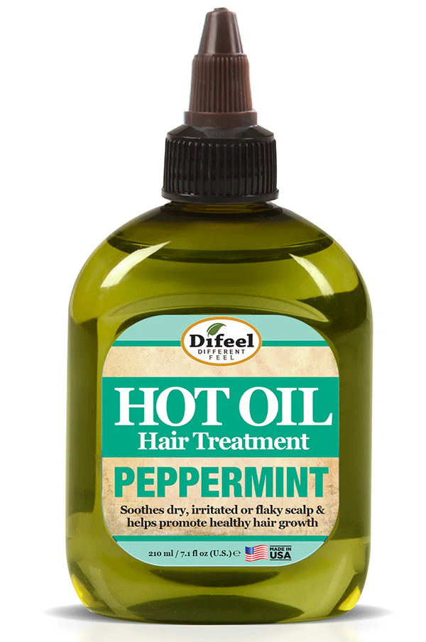 Difeel Hot Oil Hair Treatment - Peppermint (7.1 oz) #183