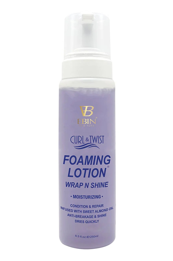 Ebin Curl & Twist Foaming Lotion - Moisturizing (250 ml) #198
