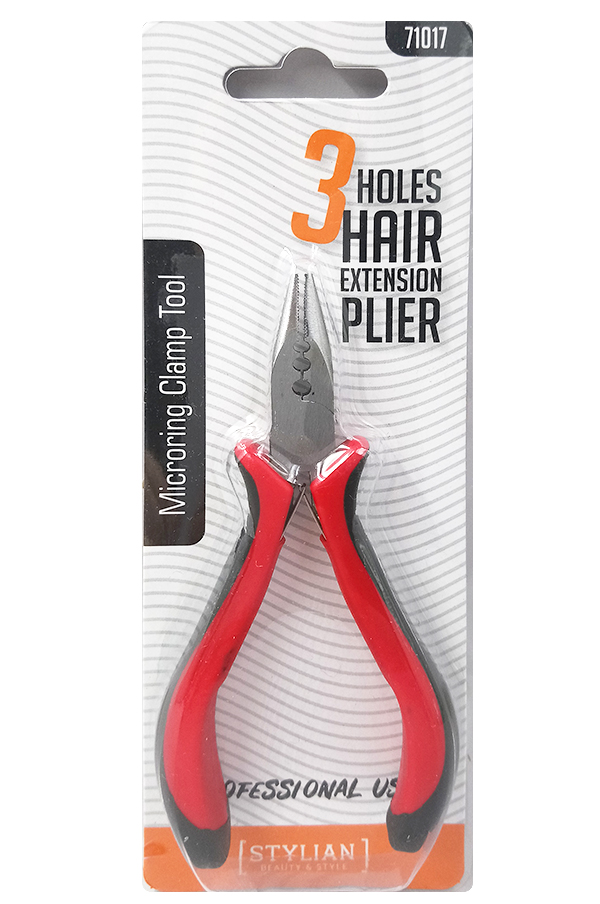 EDEN 3 Holes Hair Extension Plier #71017 - pc