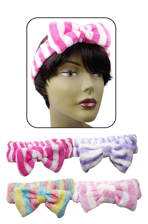 Magic Collection Head Band (Stripe) #HWR-BEA04 - dz
